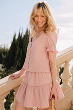 Blouse Alessia Blush Coton