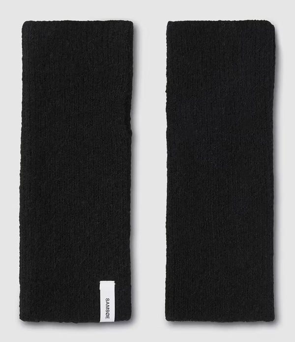 Samsoe Samsoe - Mitaines Nor Black - Femme