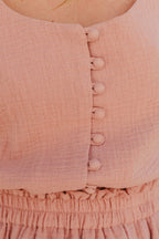 Blouse Alessia Blush Coton