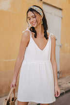 Robe Loula Blanc Coton