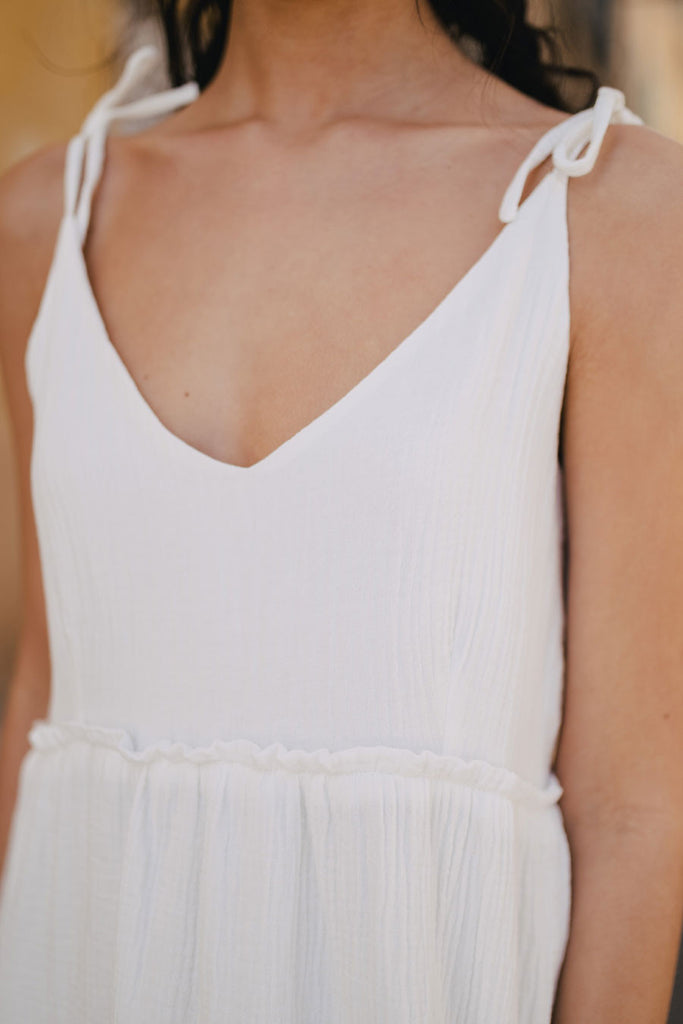 Robe Loula Blanc Coton