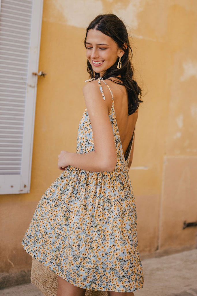Robe Loula Marguerite Jaune