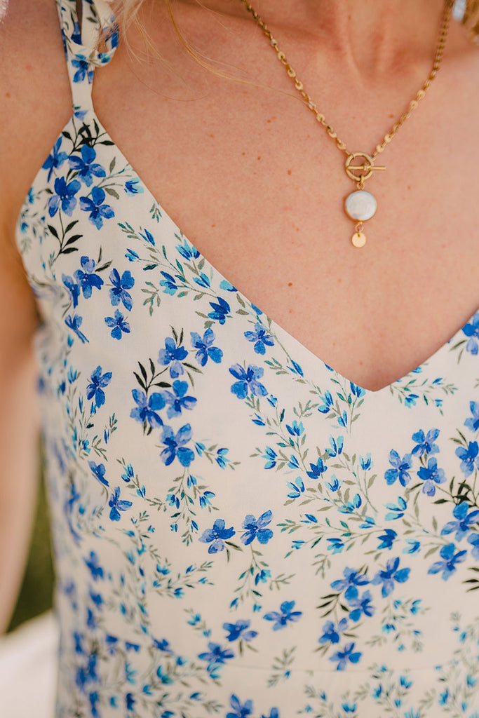 Robe Bora Porcelaine Bleu
