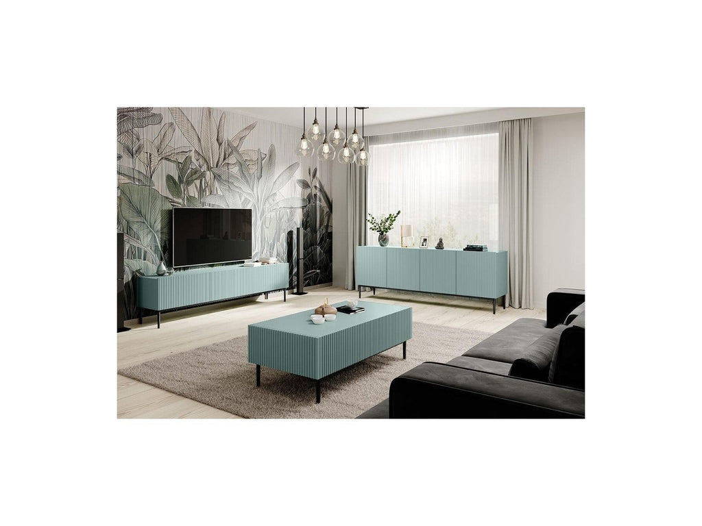 Kasha - Buffet 4 Portes - Pieds Noir