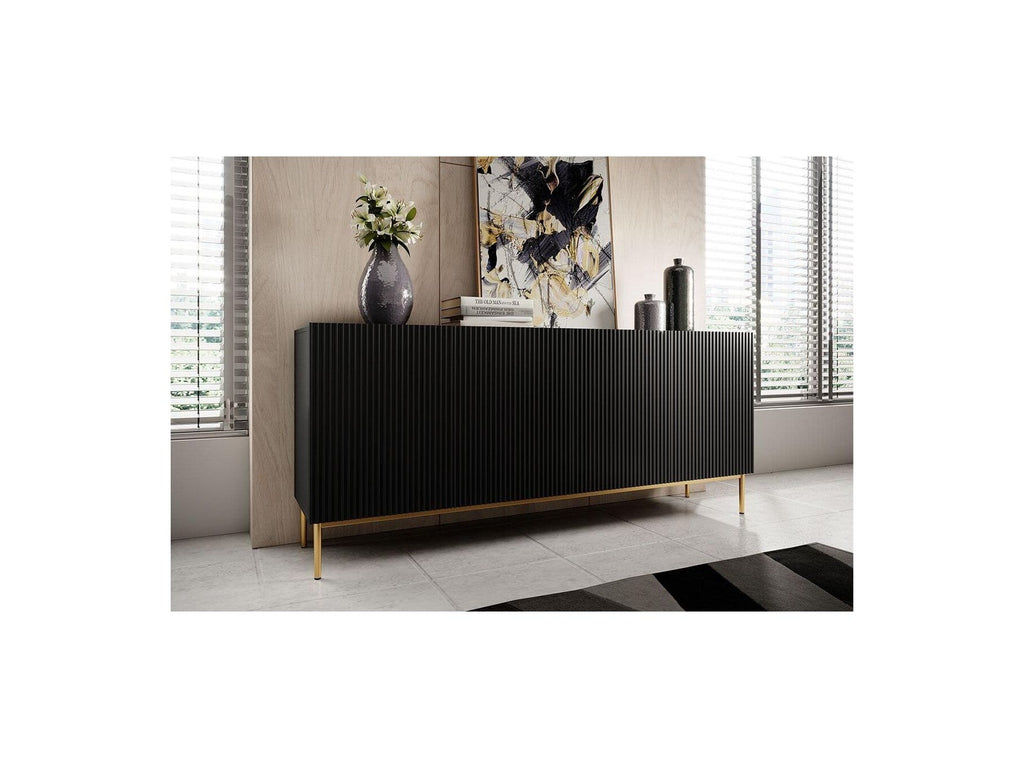 Kasha - Buffet 4 Portes - Pieds Or