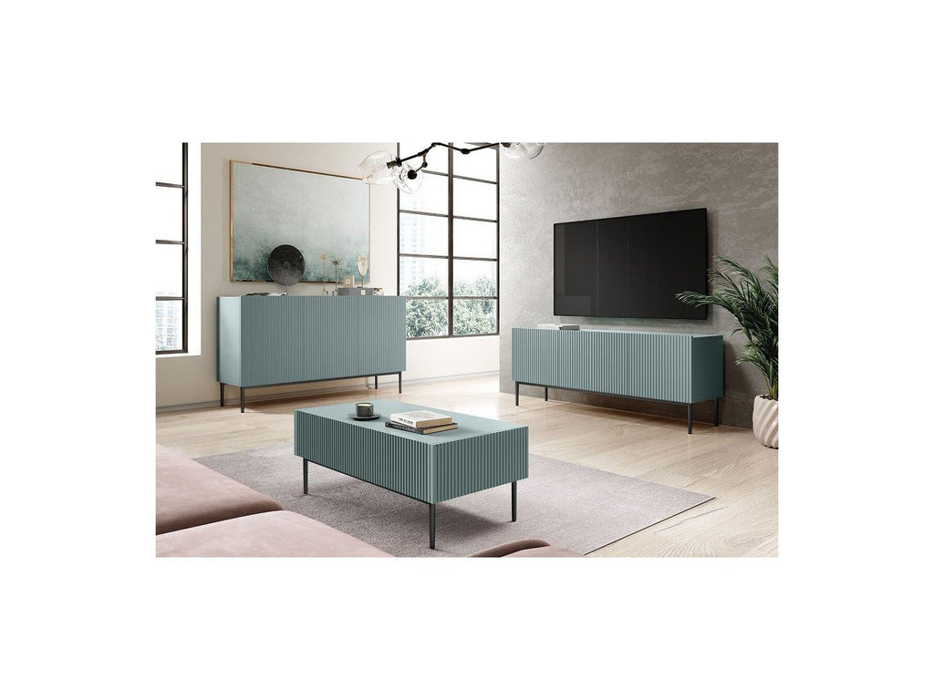 Kasha - Meuble Tv - Pieds Noirs - 2 Tailles