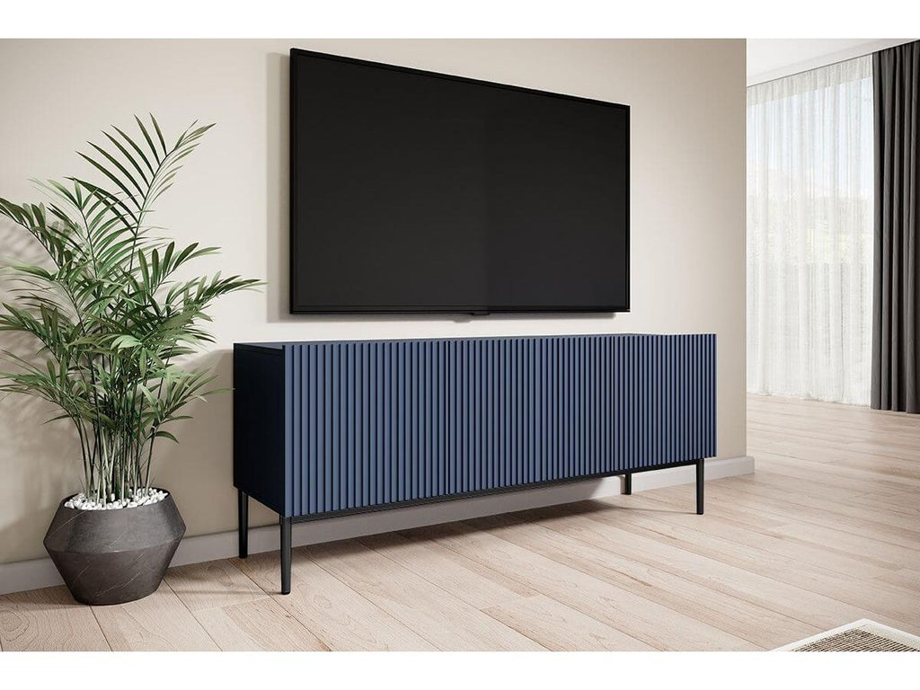 Kasha - Meuble Tv - Pieds Noirs - 2 Tailles