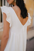 Robe Lucia Blanc Coton