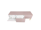 Kasha - Meuble Tv - Pieds Or - 2 Tailles