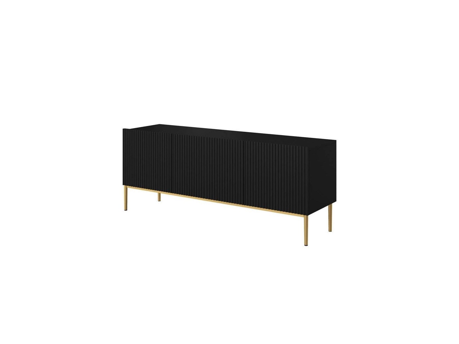 Kasha - Meuble Tv - Pieds Or - 2 Tailles