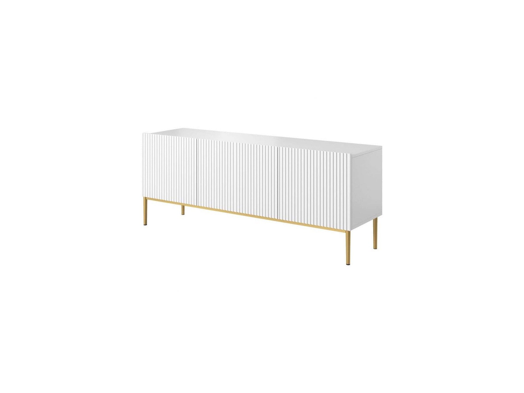 Kasha - Meuble Tv - Pieds Or - 2 Tailles