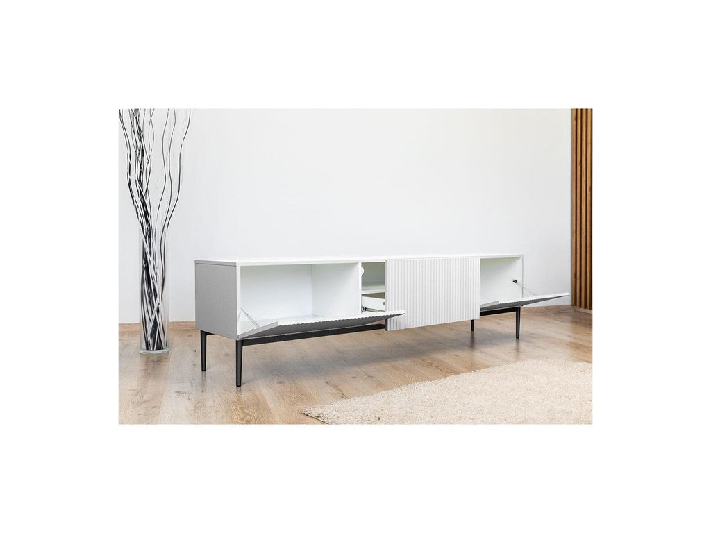 Kasha - Meuble Tv - Pieds Noirs - 2 Tailles