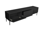 Kasha - Meuble Tv - Pieds Noirs - 2 Tailles