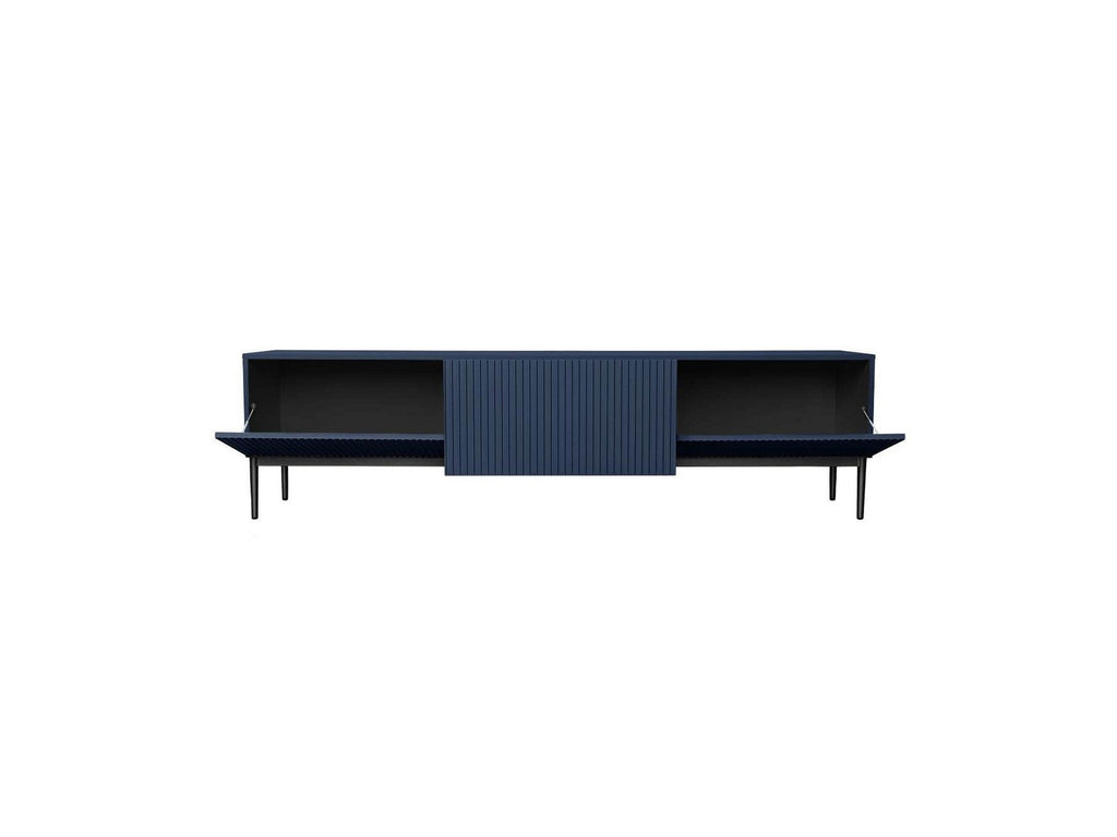 Kasha - Meuble Tv - Pieds Noirs - 2 Tailles