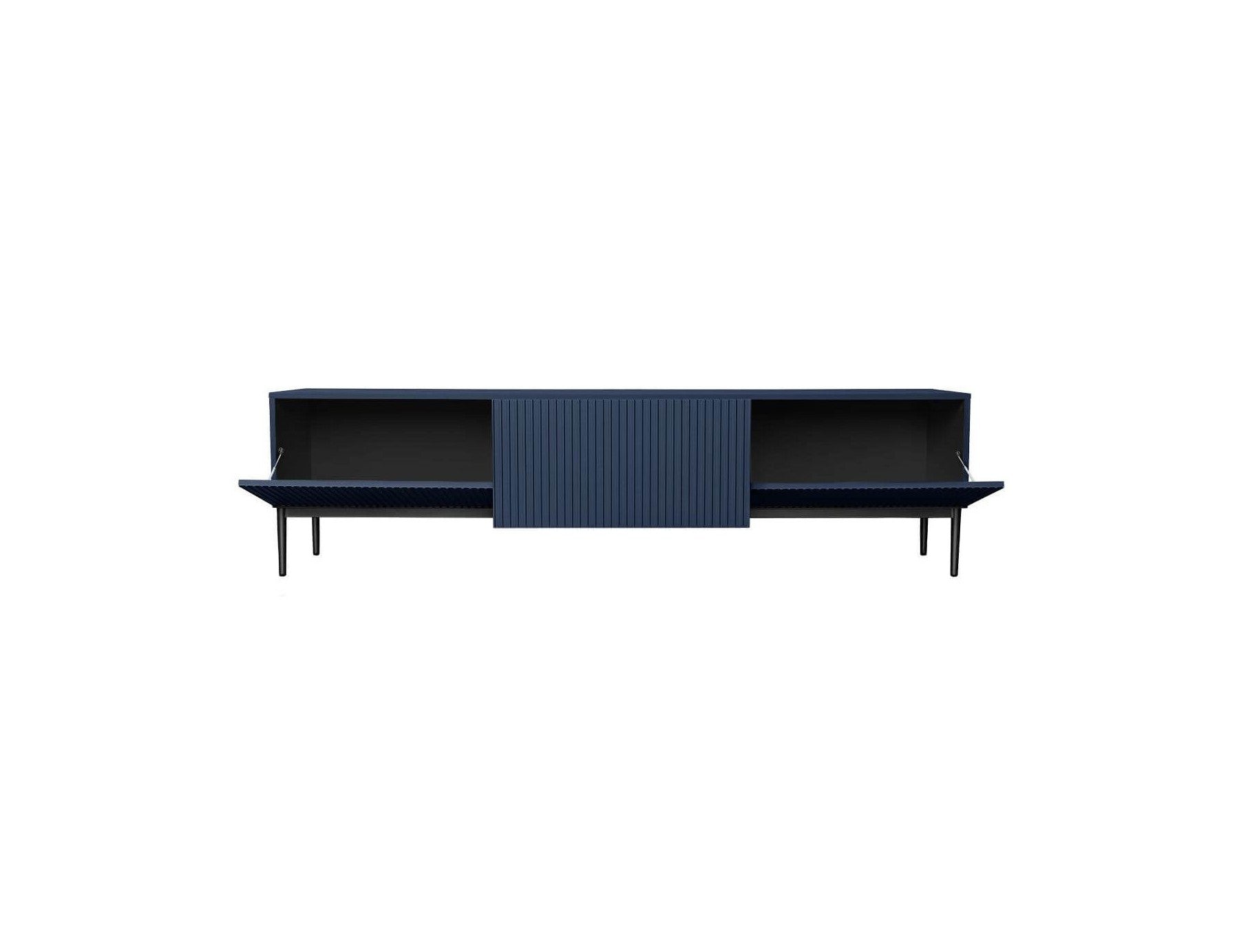 Kasha - Meuble Tv - Pieds Noirs - 2 Tailles