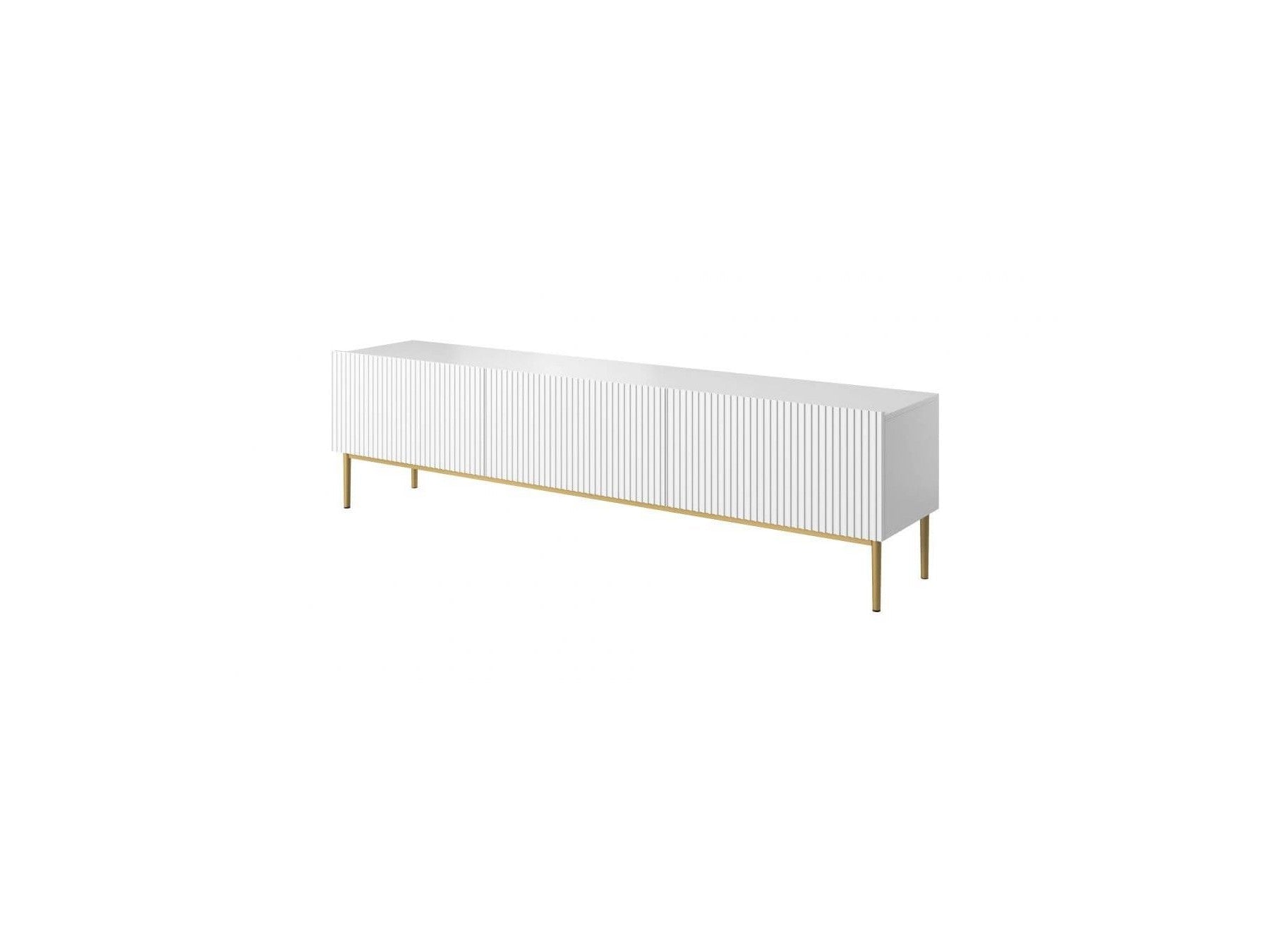 Kasha - Meuble Tv - Pieds Or - 2 Tailles