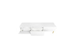 Kasha - Meuble Tv - Pieds Or - 2 Tailles