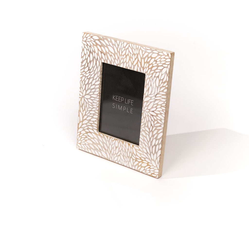 Mango Wood - Cadre - Beige
