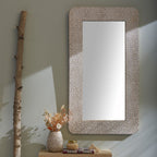 Mango Wood - Miroir - Beige