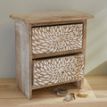 Mango Wood - Rangement - Beige