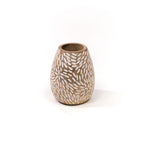 Mango Wood - Vase - Beige