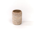 Mango Wood - Vase - Beige
