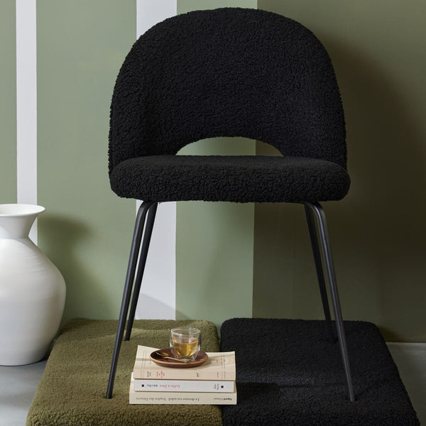 Matcha - Chaise Teddy - Fusain