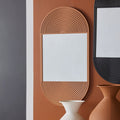Moka - Miroir Ovale - Bronze