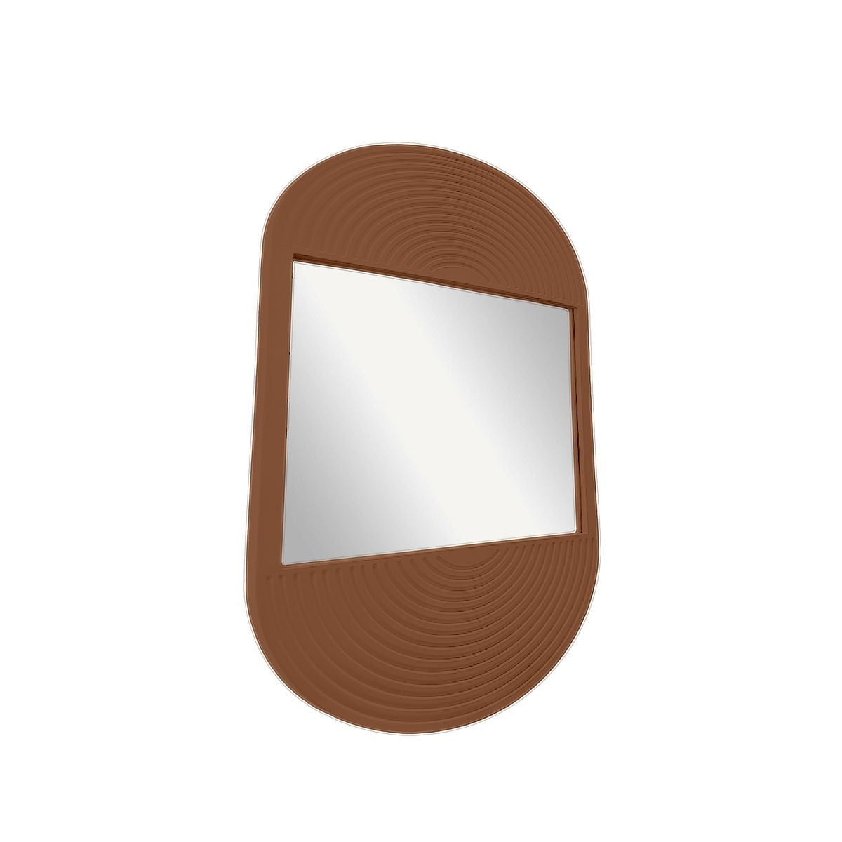 Moka - Miroir Ovale - Bronze
