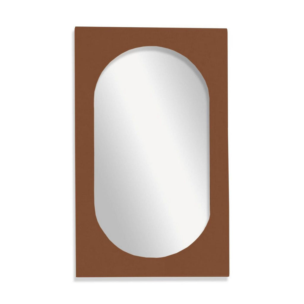 Moka - Miroir Ovale - Caramel