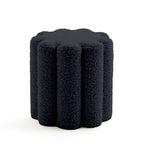 Moka - Pouf Teddy - Fusain