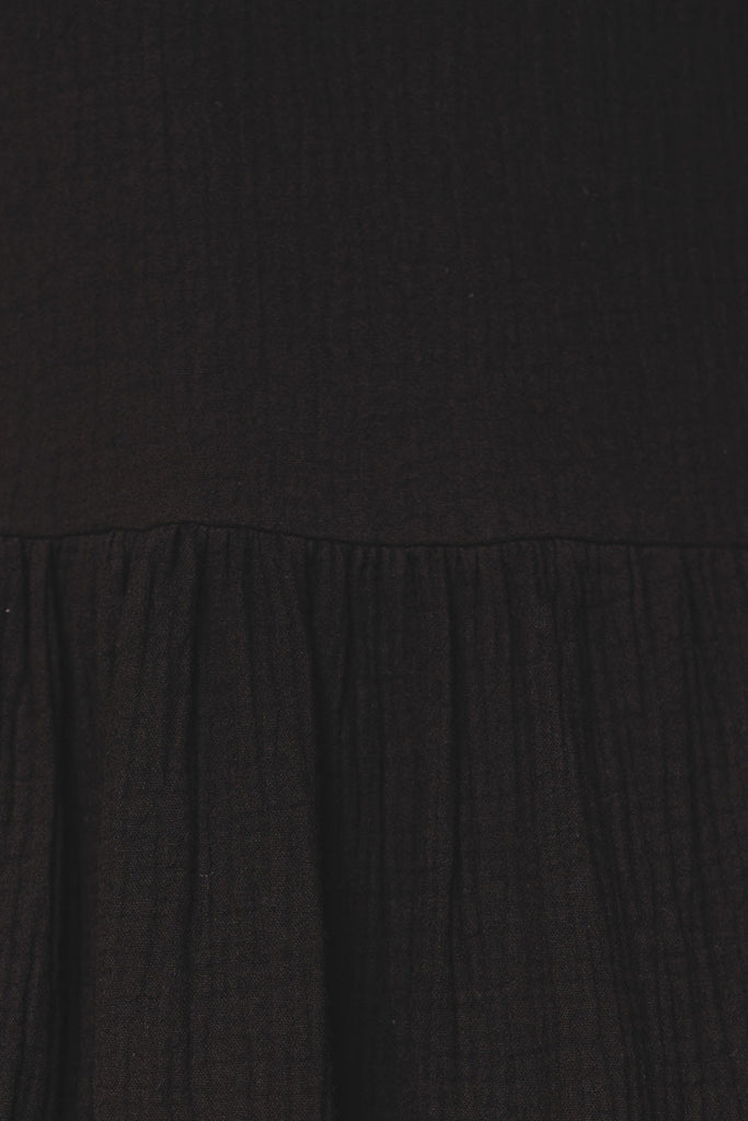 Robe Juliette Noir Coton