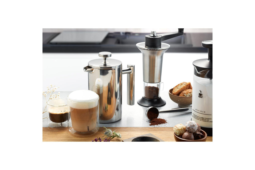 Gustavo - Cafetière À Piston - 600ml - Argent