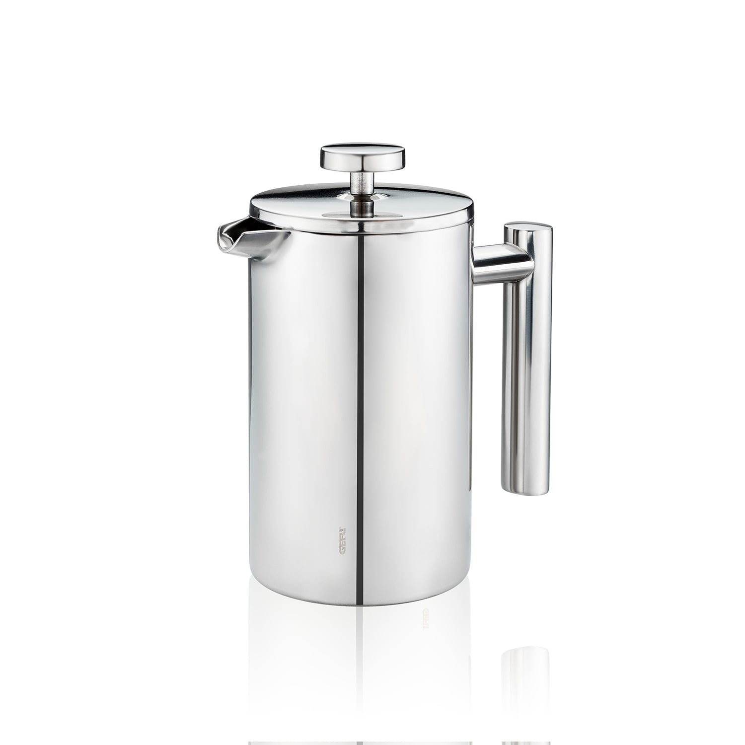 Gustavo - Cafetière À Piston - 600ml - Argent