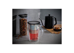 Mira - Tasse À Thé Avec Filtre À Thé - Argent/Transparent