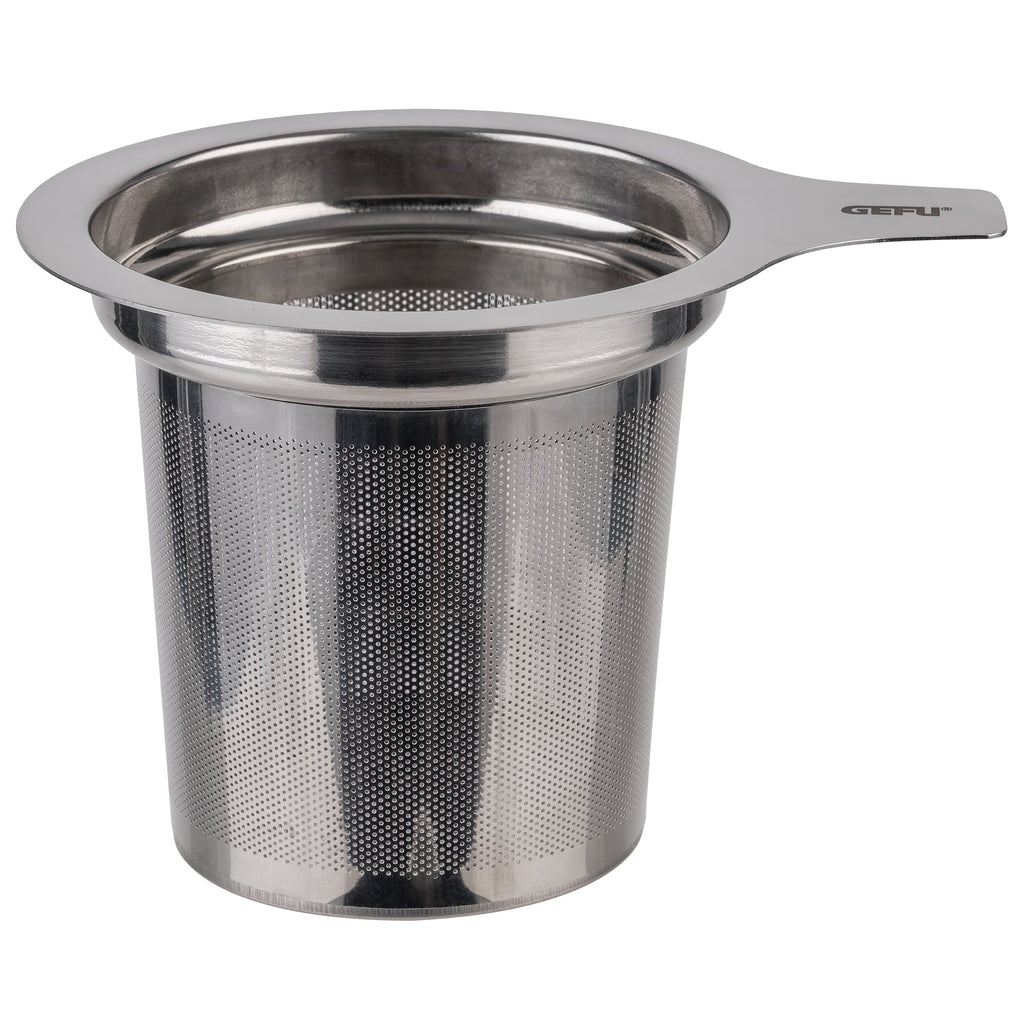 Mira - Tasse À Thé Avec Filtre À Thé - Argent/Transparent