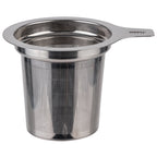 Mira - Tasse À Thé Avec Filtre À Thé - Argent/Transparent