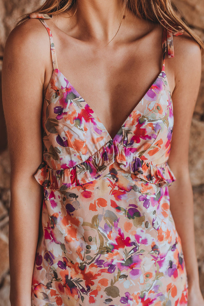 Robe Mélina Aqua Beige