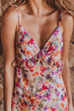 Robe Mélina Aqua Beige