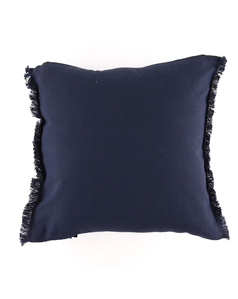 Housse De Coussin Tikri - Denim - 2 Tailles