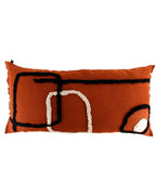 Housse De Coussin Tikri - Brique - 3 Tailles
