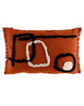 Housse De Coussin Tikri - Brique - 3 Tailles