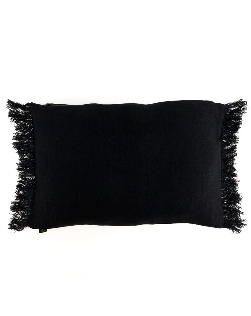 Housse De Coussin Wani - Charbon - 3 Tailles