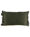 Housse De Coussin Wani - Kaki - 2 Tailles