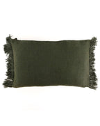 Housse De Coussin Wani - Kaki - 2 Tailles