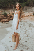 Robe Hazul Blanc Coton