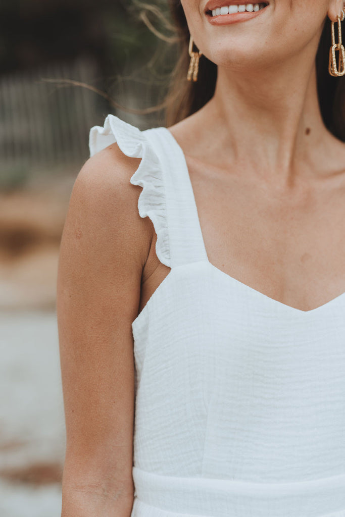 Robe Hazul Blanc Coton