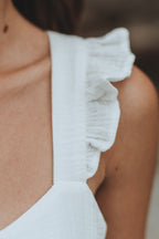 Robe Hazul Blanc Coton