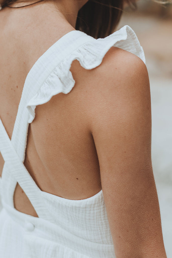 Robe Hazul Blanc Coton