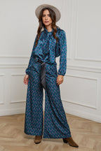 Pantalon - Petrole